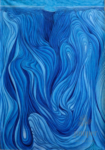 Melting Glaciers is a signed reproduction from the original painting by David J Emerson Young.