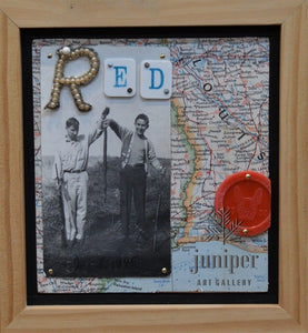 Red State, mixed media by Patrick Donley
