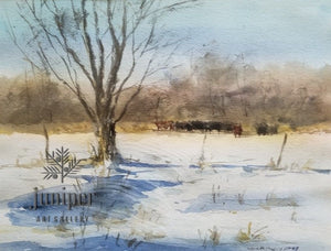 Winter Fields by Jacki Frey