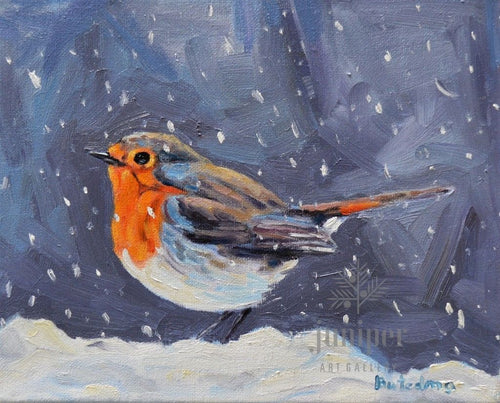 European Robin by Grace (Butedma) Gonso
