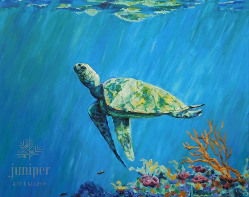 Sea Turtle by Grace (Butedma) Gonso