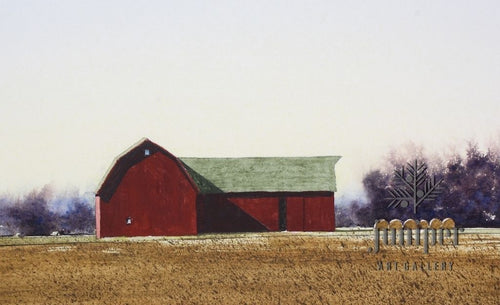 Morning Shadow, watercolor by Allen Hutton