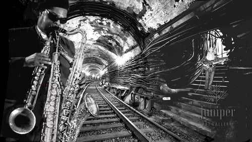 subterranean (sonic waves at various levels)  by Ransom Haile