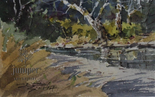 (Unframed) JS21-04 original watercolor by Jerry Smith