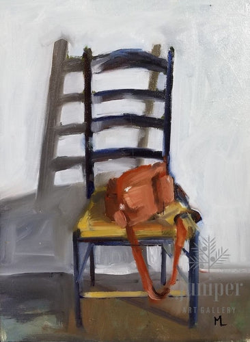 Orange Purse by Meg Lagodzki