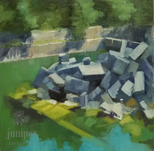 Quarry Study: July 19 by Meg Lagodzki
