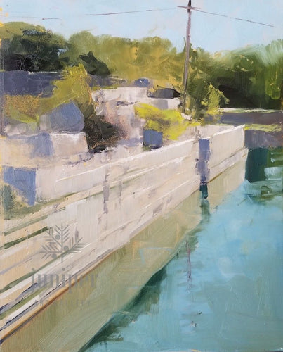 Quarry Study, Ledge by Meg Lagodzki