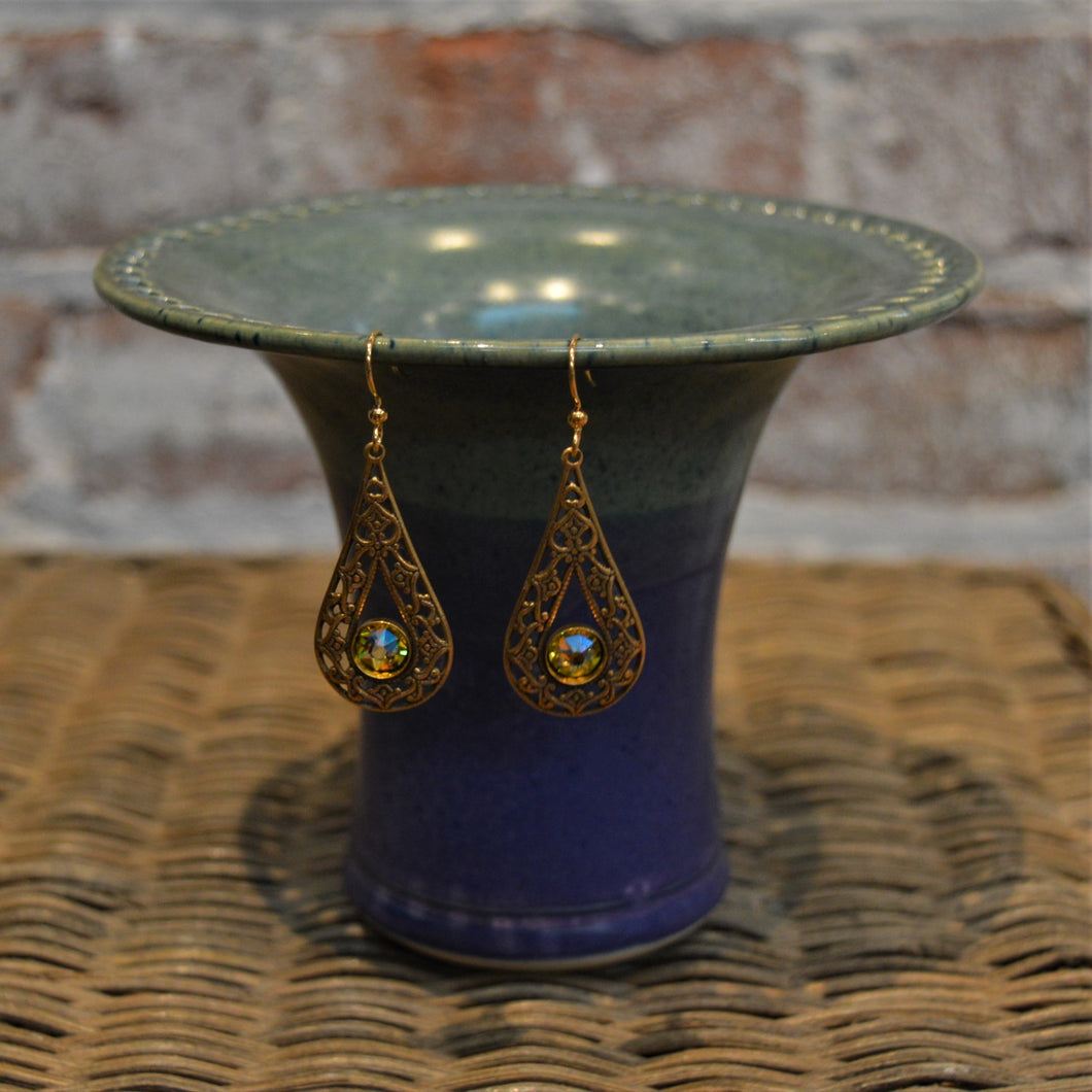Ceramic Earring Holder by Barb Lund