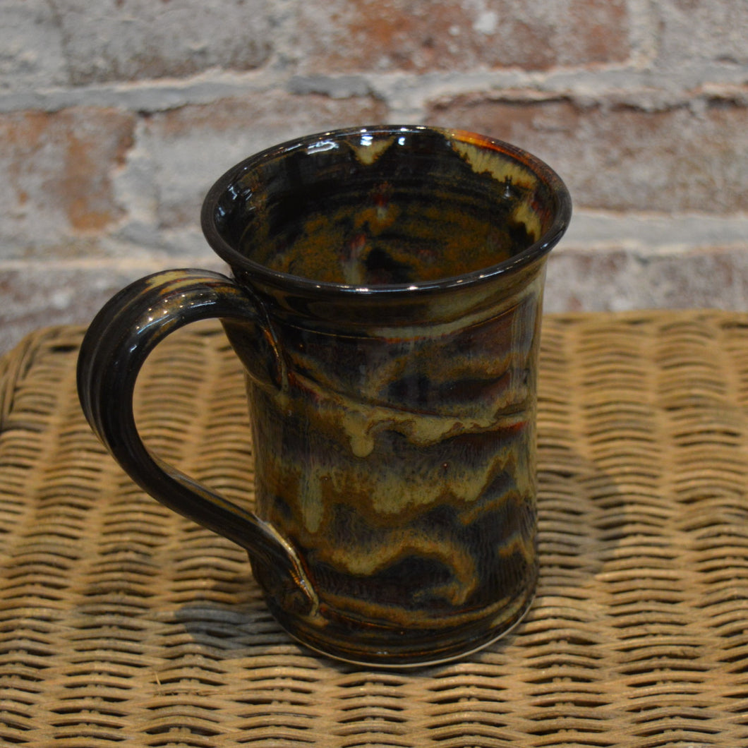 Ceramic mug by Barb Lund (Browns)