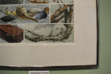 Artist's signature, Compositions in Texture, by Paul J Sweany
