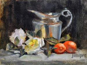Clementines & Silver (unframed) by Donna Shortt