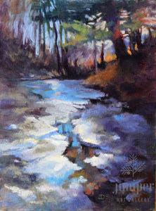 Frozen Creek Memories (unframed) by Donna Shortt