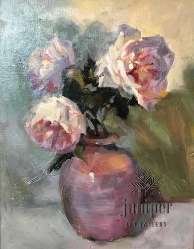 (Unframed) Pink on Pink by Donna Shortt