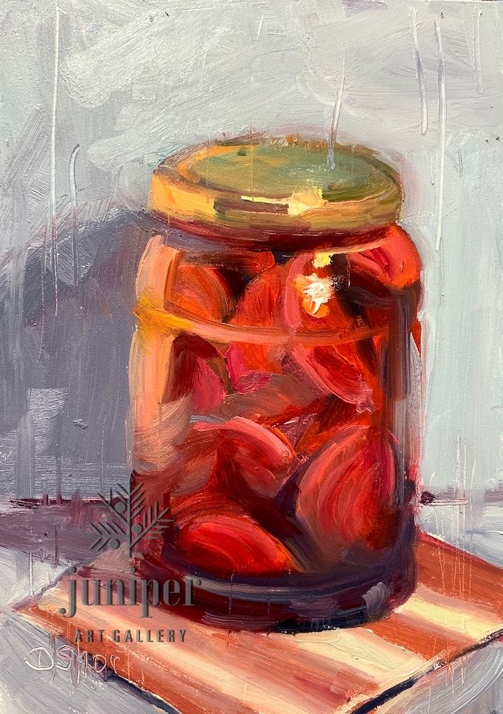 (Unframed) Red Beets by Donna Shortt