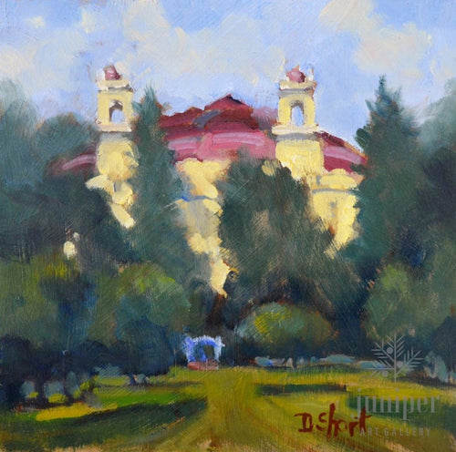 West Baden Square (unframed) by Donna Shortt