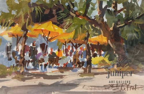 Island Shade, acrylic painting by Jerry Smith