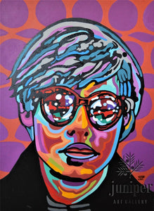 Electric Andy, Andy Warhol (2009) by Joel Washington