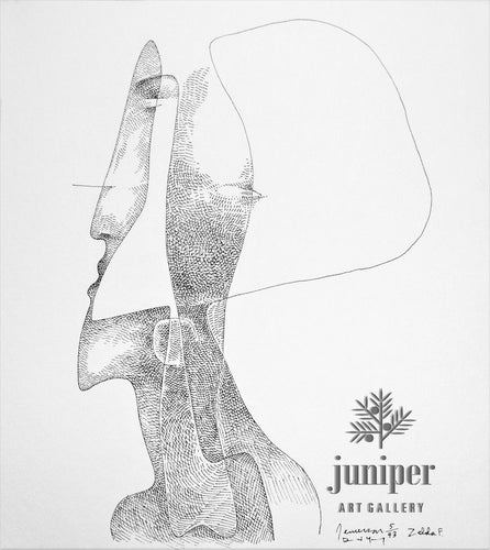 Zelda F. (unframed) by David J. Emerson Young